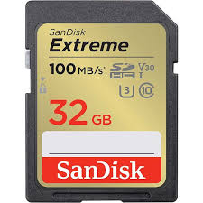 Memoria SD SanDisk Extreme  V30 32 GB