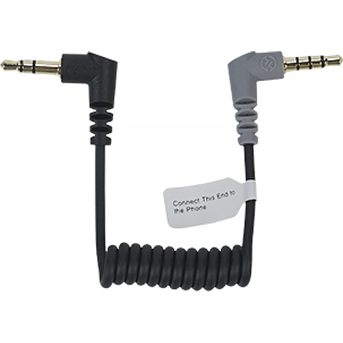 Hollyland 3.5mm TRS to TRRS Patch Cable for Select LARK Systems (1.3')