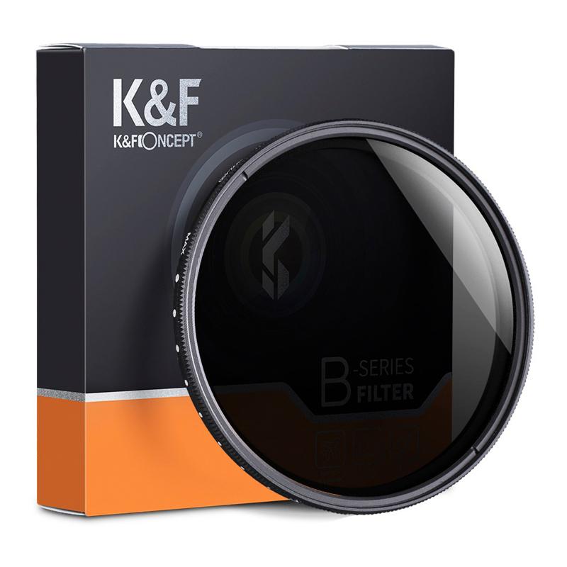 Filtro ND variable 52mm (K&F ND2–ND400)
