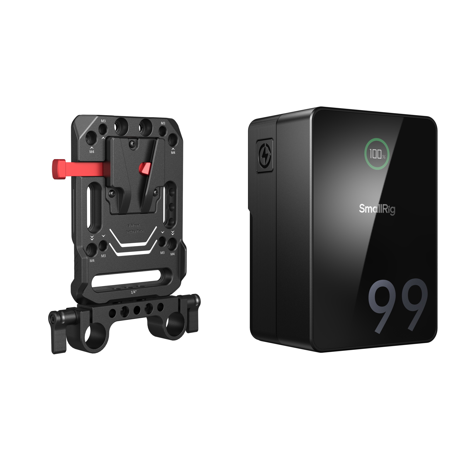Batería V-Mount 99Wh + adaptador